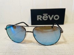 REVO RE3008 00 BL HOMER Gunmetal Frame w/ Blue Water POLARIZED Lenses Suns $269