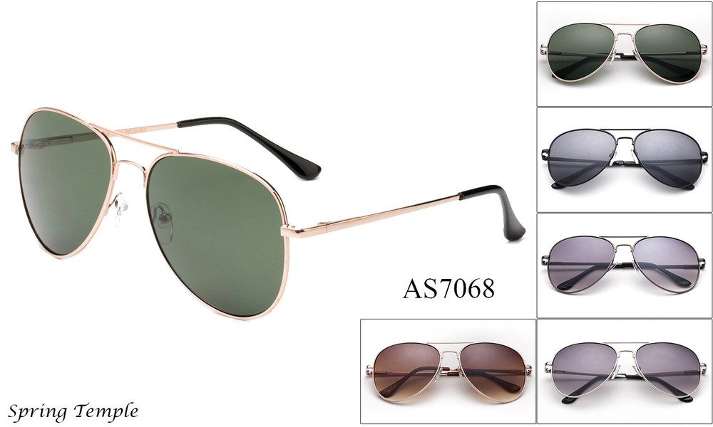Men Women Classic Sunglasses Aviator Metal Frame Retro Sport Driving UV400