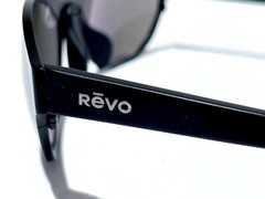 NEW Revo ICON Oval Satin Black POLARIZED Gray Lens Sunglass 1197 01 GY