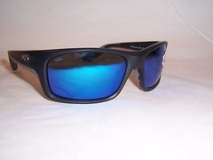 NEW COSTA DEL MAR JOSE PRO SUNGLASSES BLACK/BLUE MIRROR 580G $289 POLARIZED