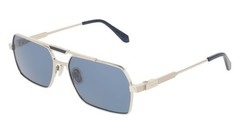 FERRAGAMO SF 332 S Silver/Blue 042 Size 61 Sunglasses