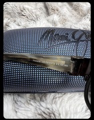 Rare Maui Jim Makena 244 MJ 244-02/F Black Plastic Frame Gray Gradient