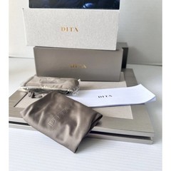 DITA LXN-EVO DTS 403 06 WHITE SWIRL YELLOW GOLD APRICOT SUNGLASSES AUTHENTIC