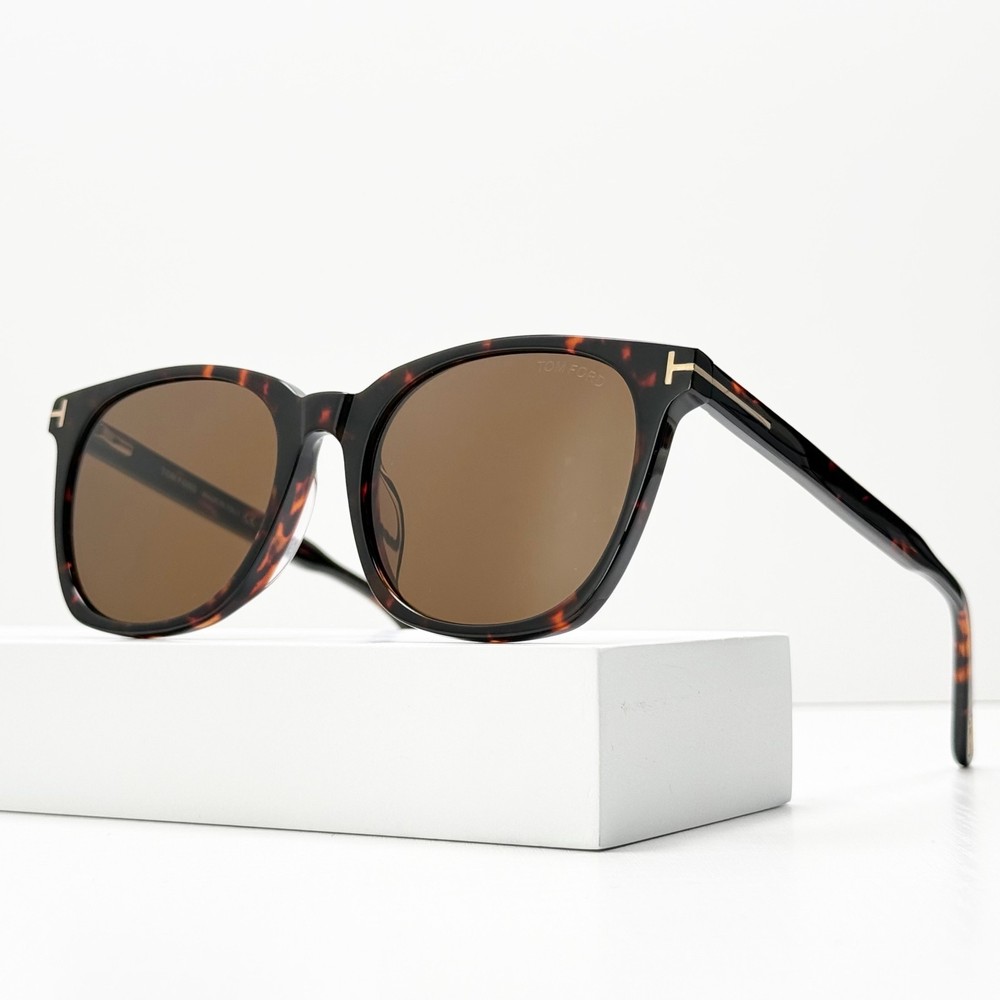 Tom Ford TF6052-D-B Havana Brown Designer Sunglasses Luxury Unisex 55mm