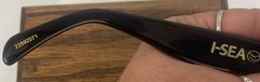 Alden Black Polarized I-SEA Square Plastic Frames Sunglasses Model # 22692071