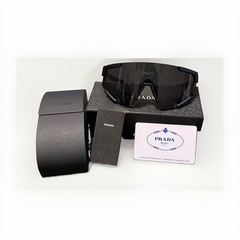NEW PRADA UNISEX PRADA LINEA ROSSA SPS 04W DG006F PS04WS DG006F BLACK PS 04WS