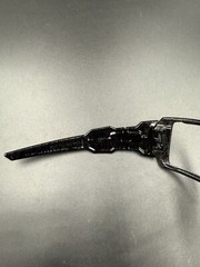 Oakley Oil Rig II Polished Black w/Silver Ghost Text Frame