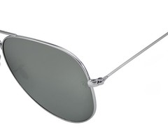 Ray-Ban Sunglasses RB3025 Aviator Mirror Silver Frame Silver Mirror Lenses 58mm