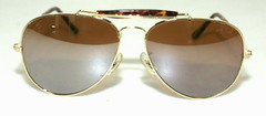 NWT Vintage 90’s Aviator Metal Designer Sport Sunglasses (S.Gold)