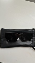 Off-White Men’s Rectangle Sunglasses Black Frame/Black Tinted Lenses w/ Box