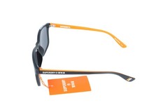Superdry Hacienda Black Rectangle Sunglasses 58-18-145