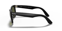 Ray-Ban Wayfarer Ease Polished Black/G-15 Green Polarized 50 mm Sunglasses