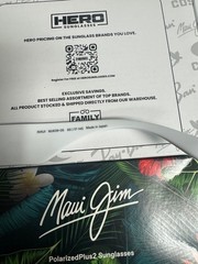 MAUI JIM | NEW | K?PALE | 639 – 05 | SHINY WHITE | NEUTRAL GREY