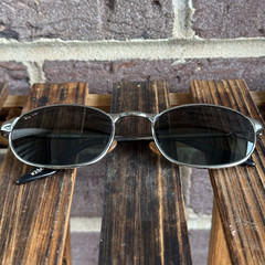 Ray-Ban B&L W2841 0XAS Highstreet Gunmetal Oval Vintage Sunglasses