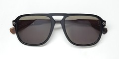 NEW JOHN VARVATOS SJV553 SUNGLASSES 55-18-145 PLASTIC BLACK JAPAN FULL-RIM PILOT