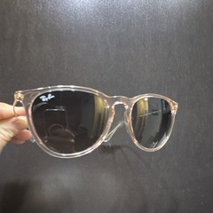 🔥BRAND NEW Ray-Ban RB4171 Erika 6742/11 Pink Frame Black Tinted Sunglasses