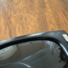 Louis Vuitton Men’s LV Escape Z1496E Black Square Sunglasses 53mm Authentic
