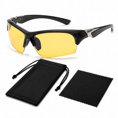 XLoop HD Night Driving Wrap Around Vision Sport Sunglasses UV400 Glasses Eyewear