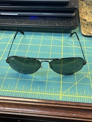 Ray-Ban RB3025 58-14 Aviator Classic Black Sunglasses