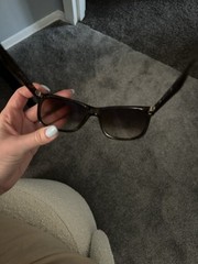 Ray Ban New Wayfarer, Polished Light Havana, B-15 Brown