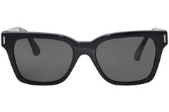 RetroSuperFuture America 771 W12 Sunglasses Black/Silver/Solid Grey Zeiss 51mm