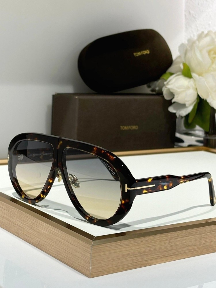 Tom Ford TROY FT0836 Tortoiseshell Frame Men’s Sunglasses 61 10-140