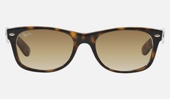 Ray-Ban RB2132 710/51 Wayfarer Havana Light Brown Gradient Sunglasses 52-18