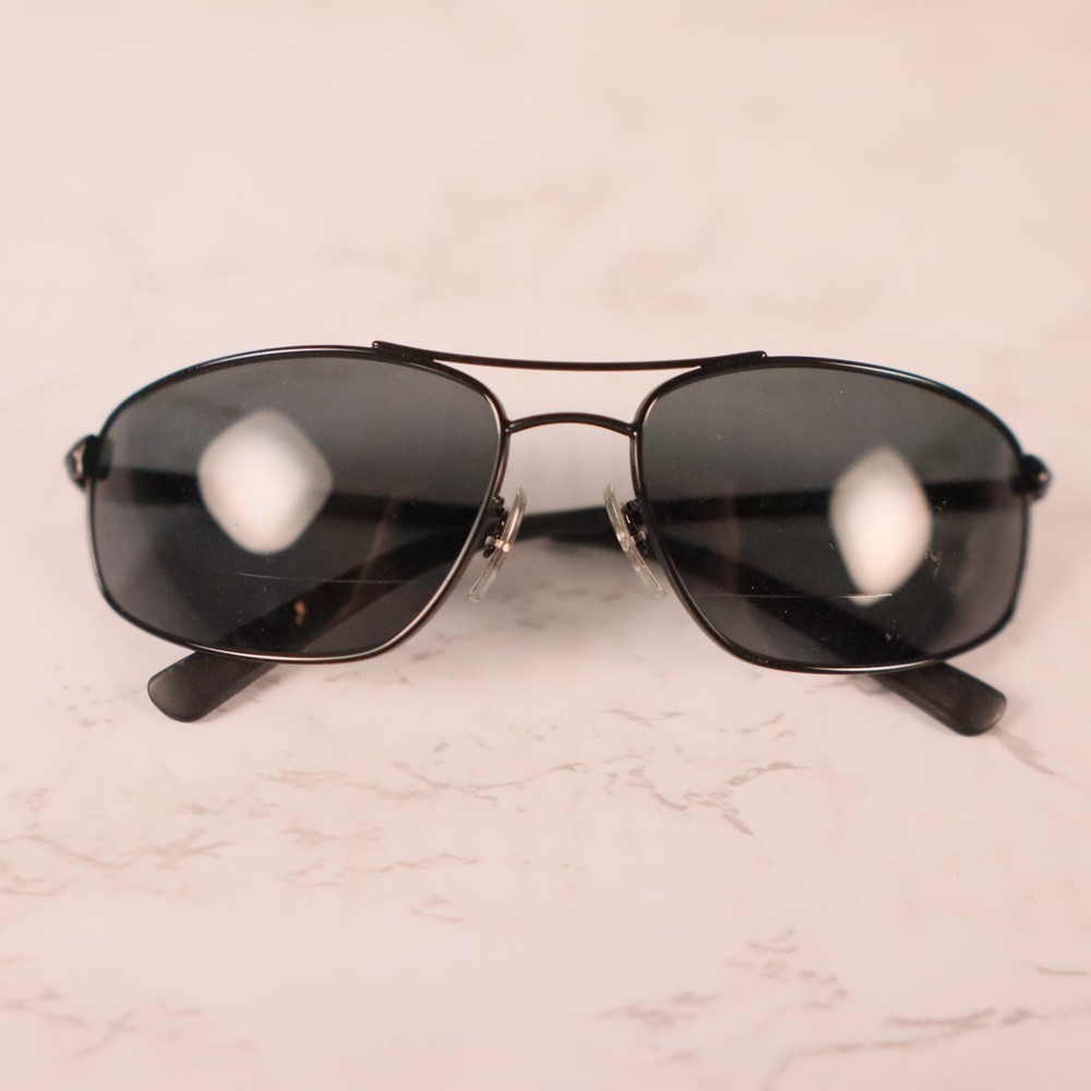 Ray-Ban RB3360 002 Sunglasses FRAMES ONLY Black Metal 62-16mm Italy