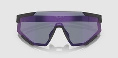 PRADA LINEA ROSSA PS 04WS DG070A Black Blue Mirror Violet 39 mm Men’s Sunglasses