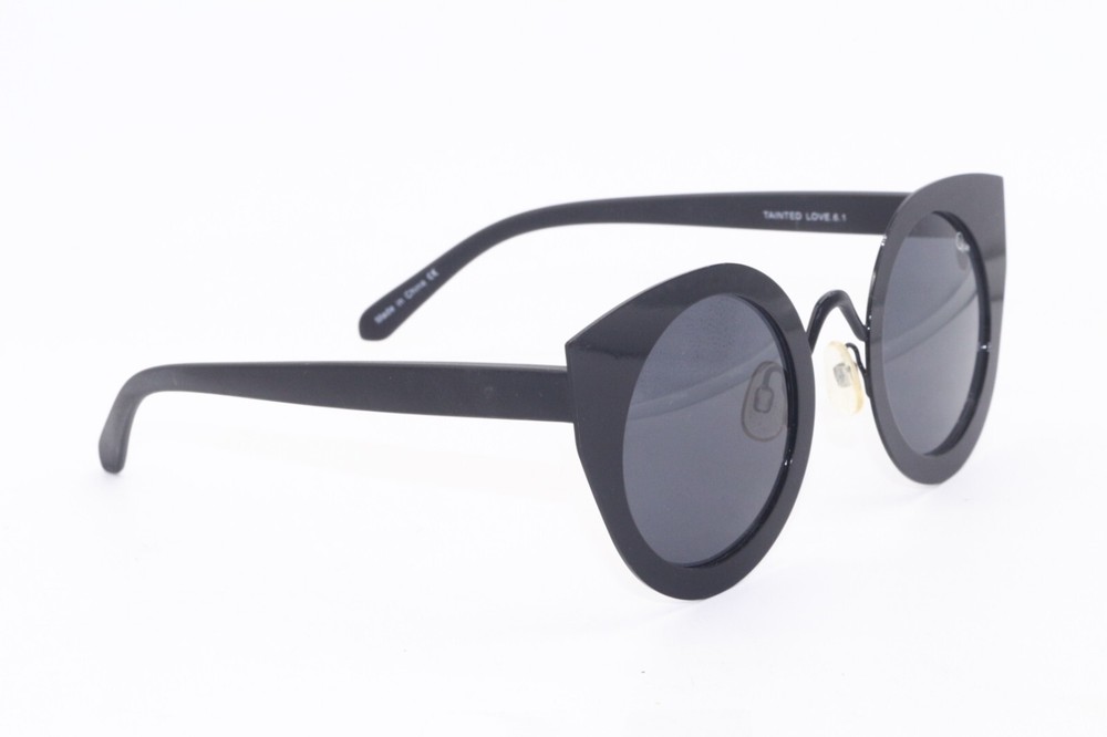 NEW QUAY AUSTRALIA TAINTED LOVE .6.1 MATTE BLACK AUTHENTIC SUNGLASSES –