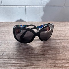 Salvatore Ferragamo Sunglasses 2158 101/87 Made in Italy 63-16-121 Floral Temple