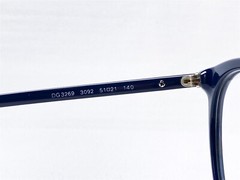 NEW Dolce & Gabbana DG3269 3092 Men Striped Grey/Blue Eyeglasses Frames 51/21