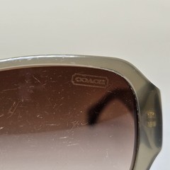 Coach C8011B Reese Olive 57mm Gold Floral Sunglasses 5042/13