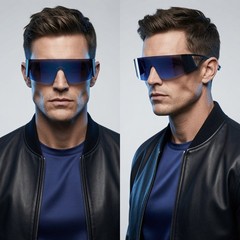 Sunglasses Music Festival Shades Hip Hop Rapper Cholo Gang Stylish Men Glasses