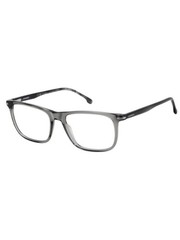 Carrera Men’s Eyeglasses Grey Horn Plastic Rectangular Shape Frame 254 02W8