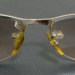 RayBan RB3186 Sunglasses Metal Frame Smoke Gradient Sports Style Rare Italy