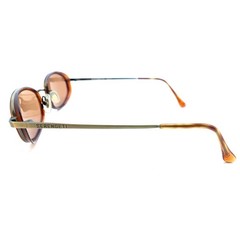 Serengeti 6477 Copper Brown Tortoise Round Oval Sunglasses Brown Lens Japan