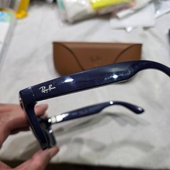 Ray-Ban Meta Wayfarer Gen 2 Smart Sunglasses – Cosmic Blue/Green – RW4012 – REG