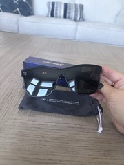 Blenders Polarized Millenia DX: Nocturnal Q II Matte black smoke Sunglasses NIB