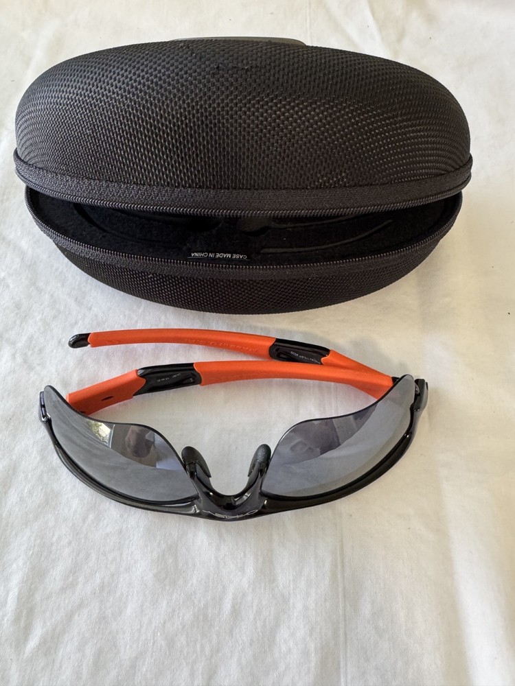 Oakley Flak Jacket Black And Orange SF Giants Sunglasses, excellent condition
