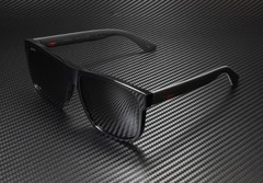 GUCCI GG0010S 001 Rectangular Square Black Grey 58 mm Men’s Sunglasses