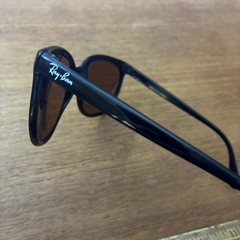 Vintage Ray-Ban Bausch & Lomb Cats Sunglasses FRAMES ONLY France Nylon Black