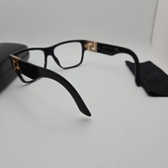 *Frames Only* Versace VE 4296 Sunglasses Black/Gold Frames w/ Case Accessories