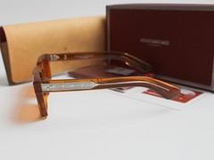 Jacques Marie Mage QUENTIN Sunglasses Brown/Brown 50-22-149mm With Case New