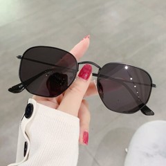 Retro Hipster Sunglasses Men Women Geometric Square Vintage Metal Frame Glasses