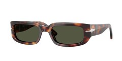 PERSOL PO3385S 24 31 Mel Havana Green 53 mm Unisex Sunglasses