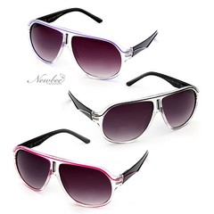 New Neon Colors Racing Sunglasses Large Lens with Spring Hinges USA Seller