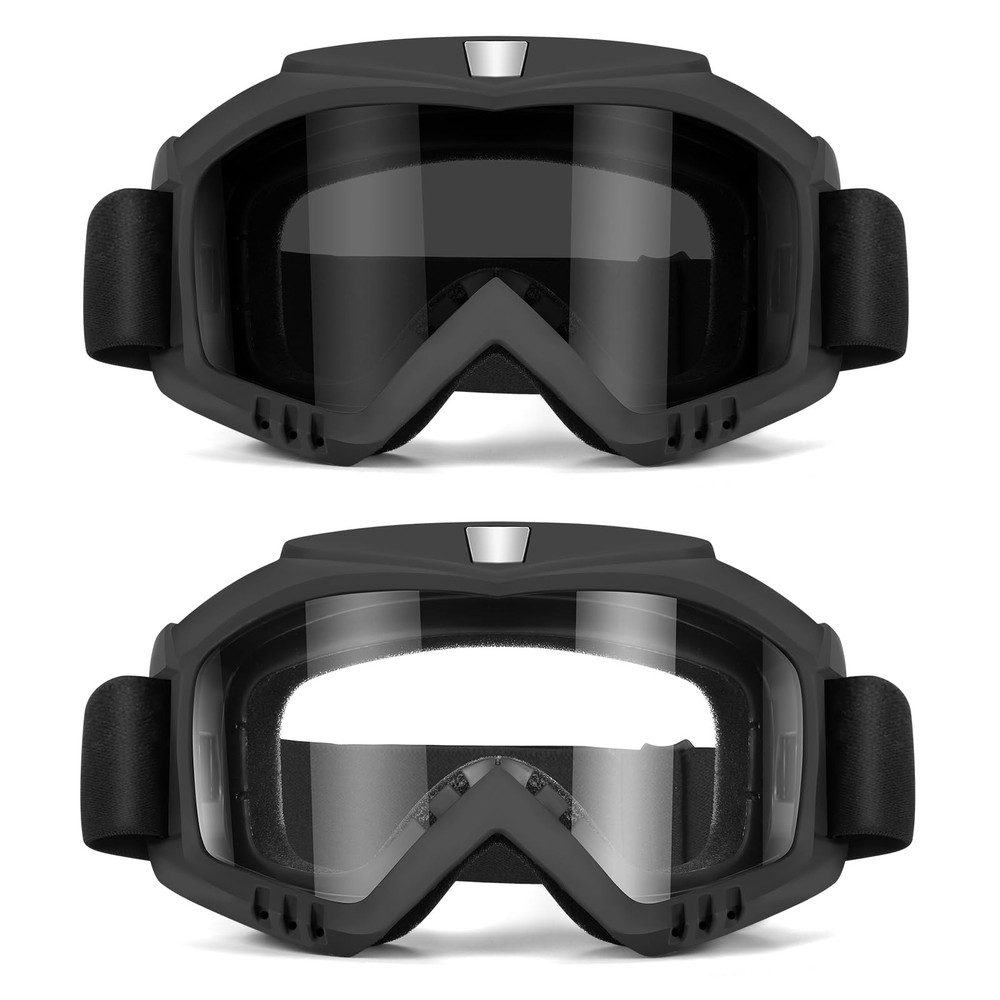 Motorcycle Dirt Bike 2-Pack ATV Goggles Gear Ski Motocross MX DH Accessories …