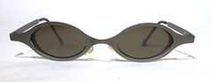 LA Eyeworks Retro Sunglasses Frames 96 Celebrity Fashion NOS “Ruby” Gunmetal 496