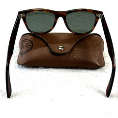 Ray-Ban Wayfarer II Sunglasses B&L Original Lens USA Tortoise Vintage 80s 90s